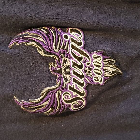 Sturgis 2008 navy tee size L - Picture 2 of 3